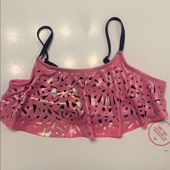 Justice girls bikini top- NWT - Picture 2 of 4